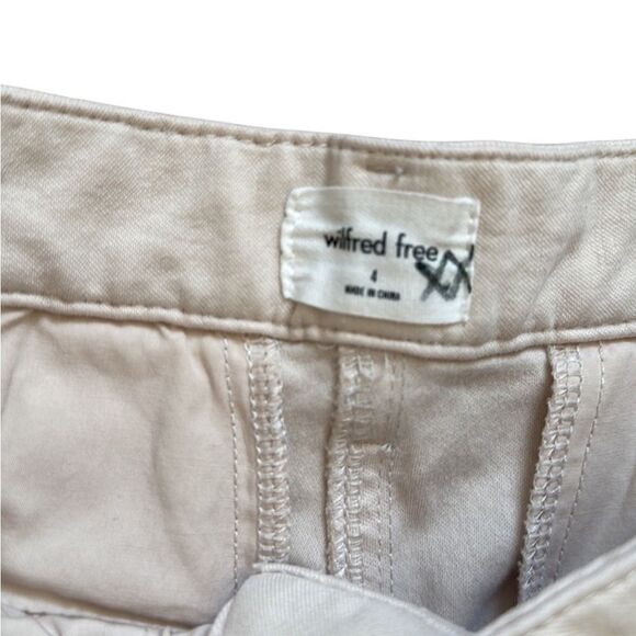 Wilfred Free Aritzia New Highway Cargo Pants Tan Size 4 - Picture 9 of 11